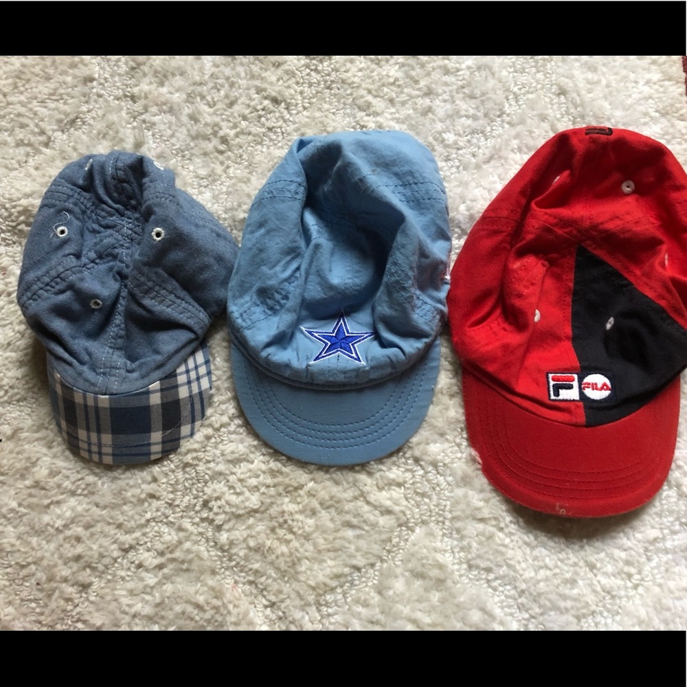 Lot of baby hats
